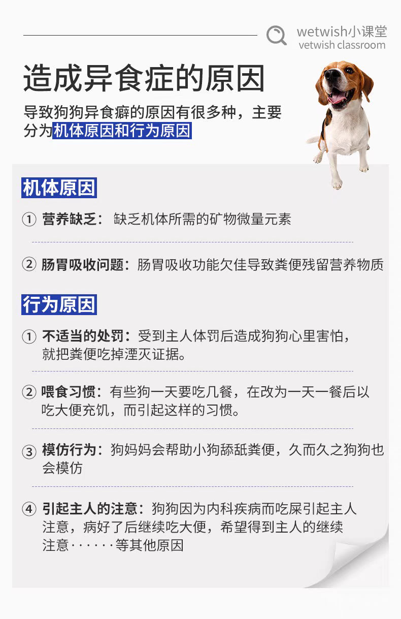 Vetwish Poop Eating Control for Pets