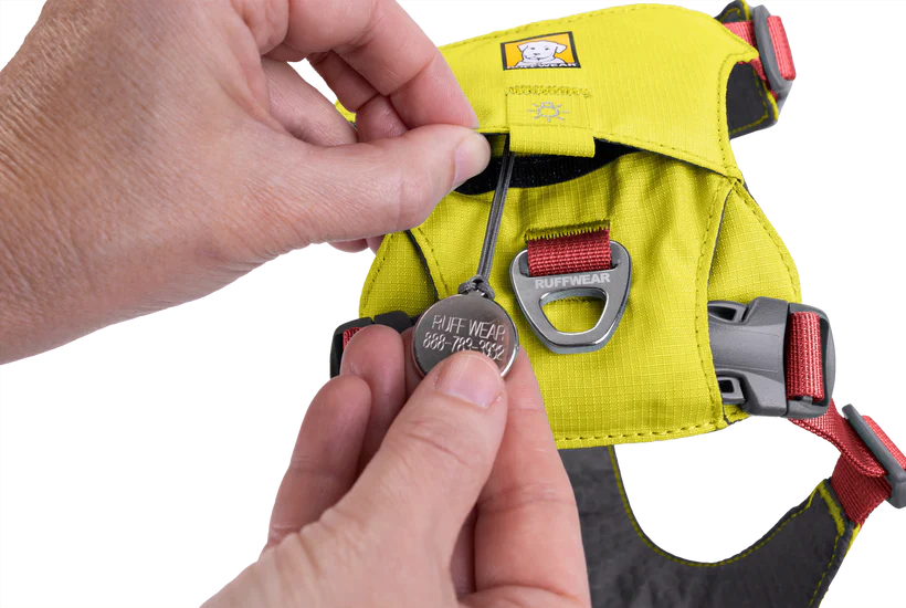 RUFFWEAR Hi & Light Lightweight Dog Harness Lichen Green