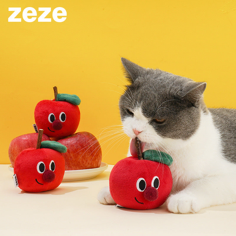Apple Catnip Toy