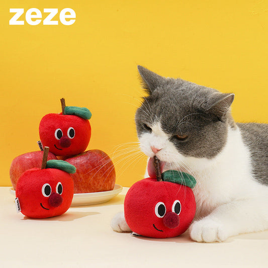 Apple Catnip Toy