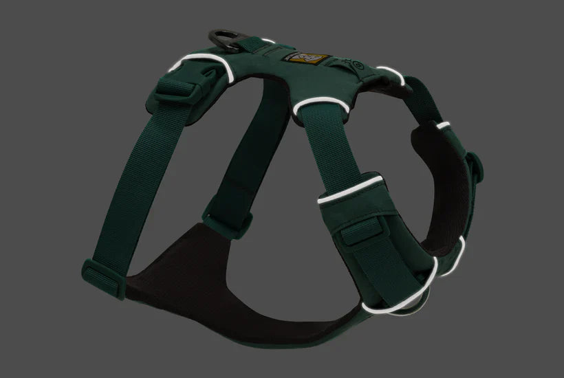 RUFFWEAR Front Range Dog Harness River Rock Green