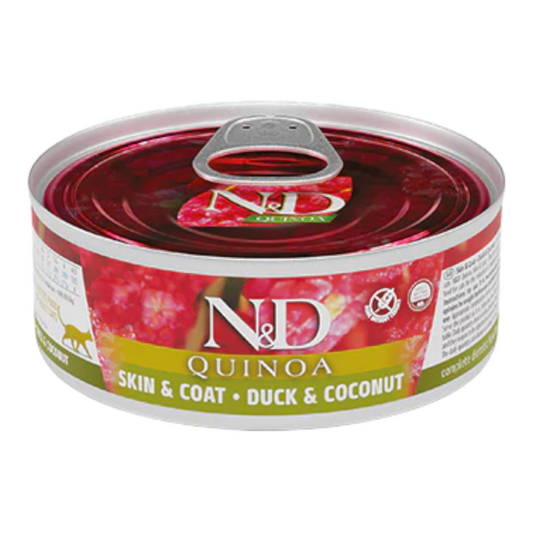 Farmina Quinoa Skin & Coat Duck And Coconut Cat 2.8oz