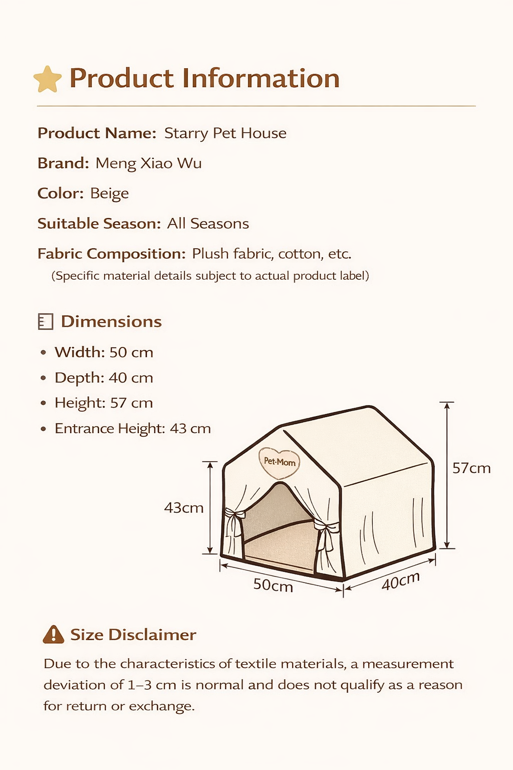 Petman Tent