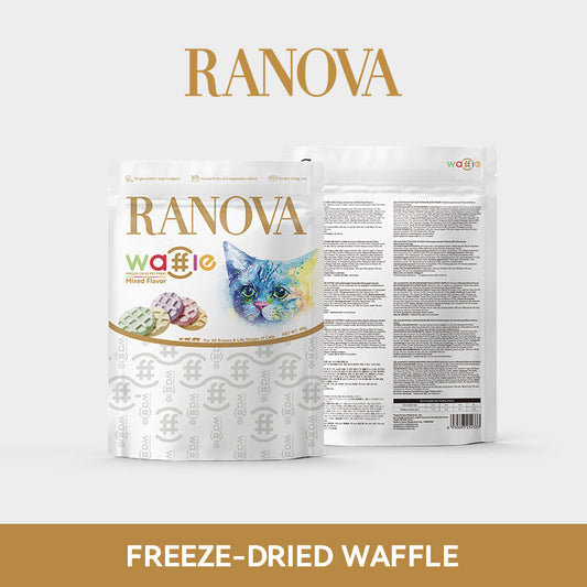RANOVA Freeze Dried Meat Waffle 60g