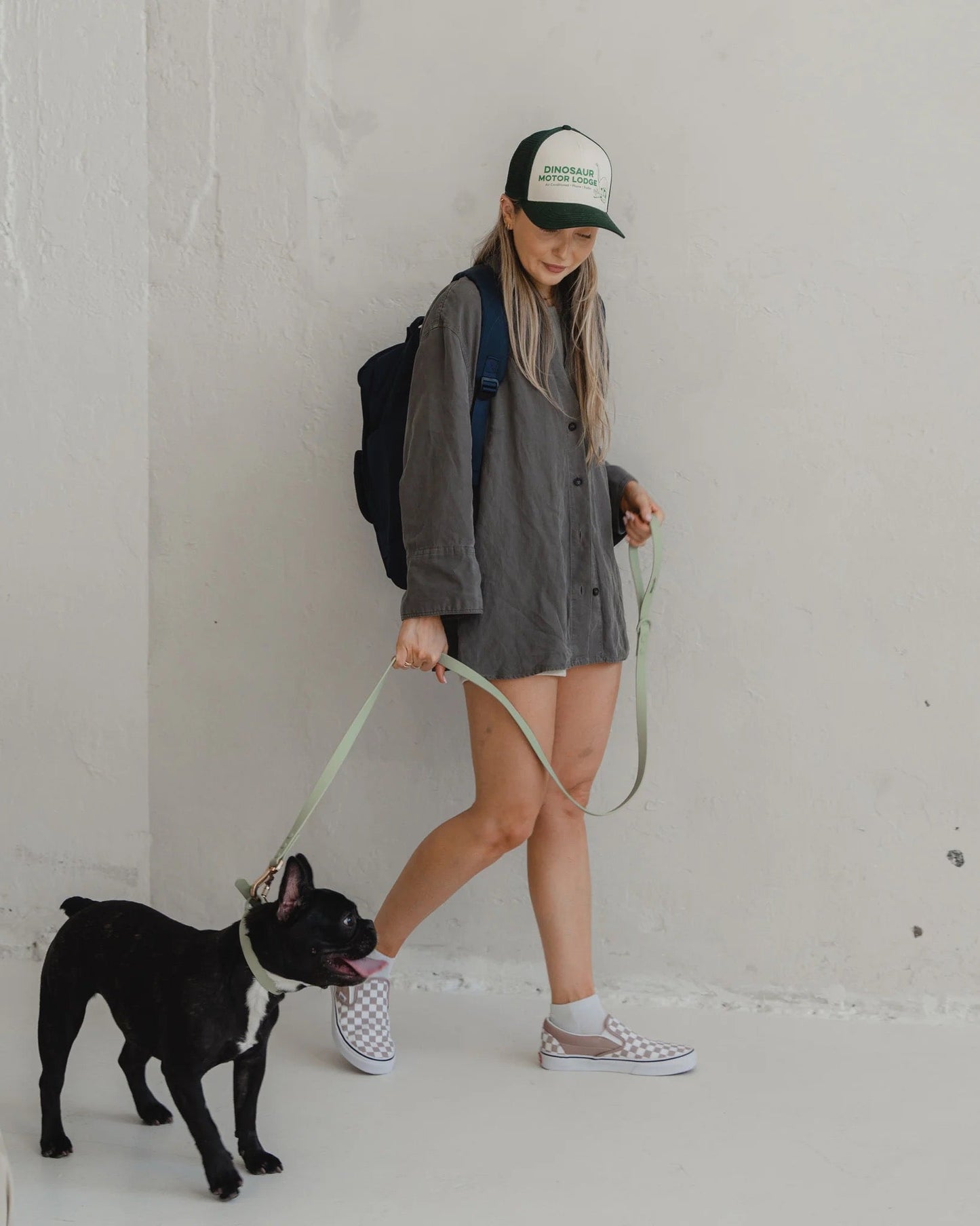 Dexypaws Waterproof Dog Leash in Sage Green