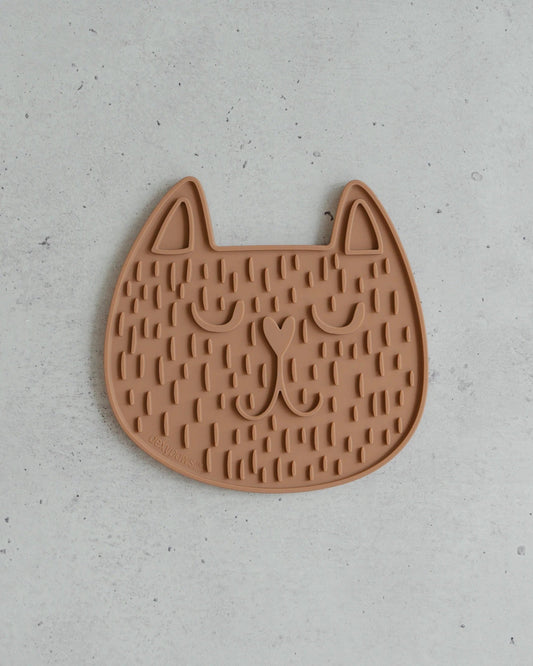 Dexypaws Purrr-lick Cat Face Enrichment Licking Mat