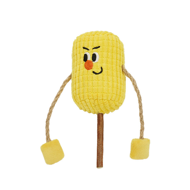 Corn Chewing Stick Toy