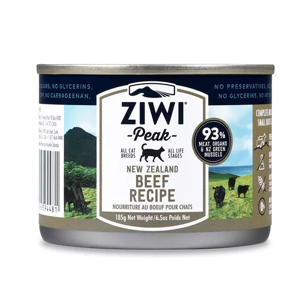 ZIWI Beef Wet Cat Food 185g
