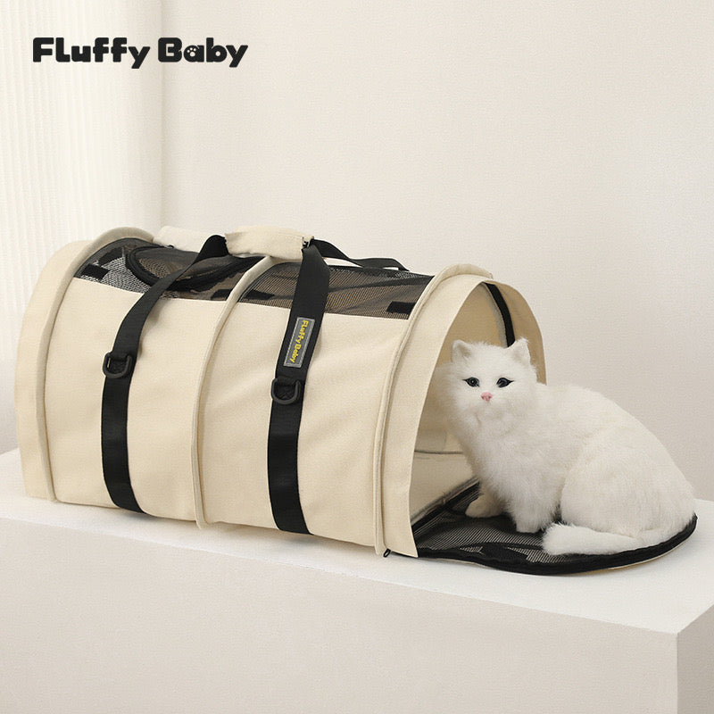 FluffyBaby Tunnel-Style Pet Bag