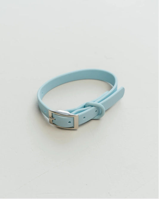 Dexypaws Waterproof Dog Collar in Sky Blue
