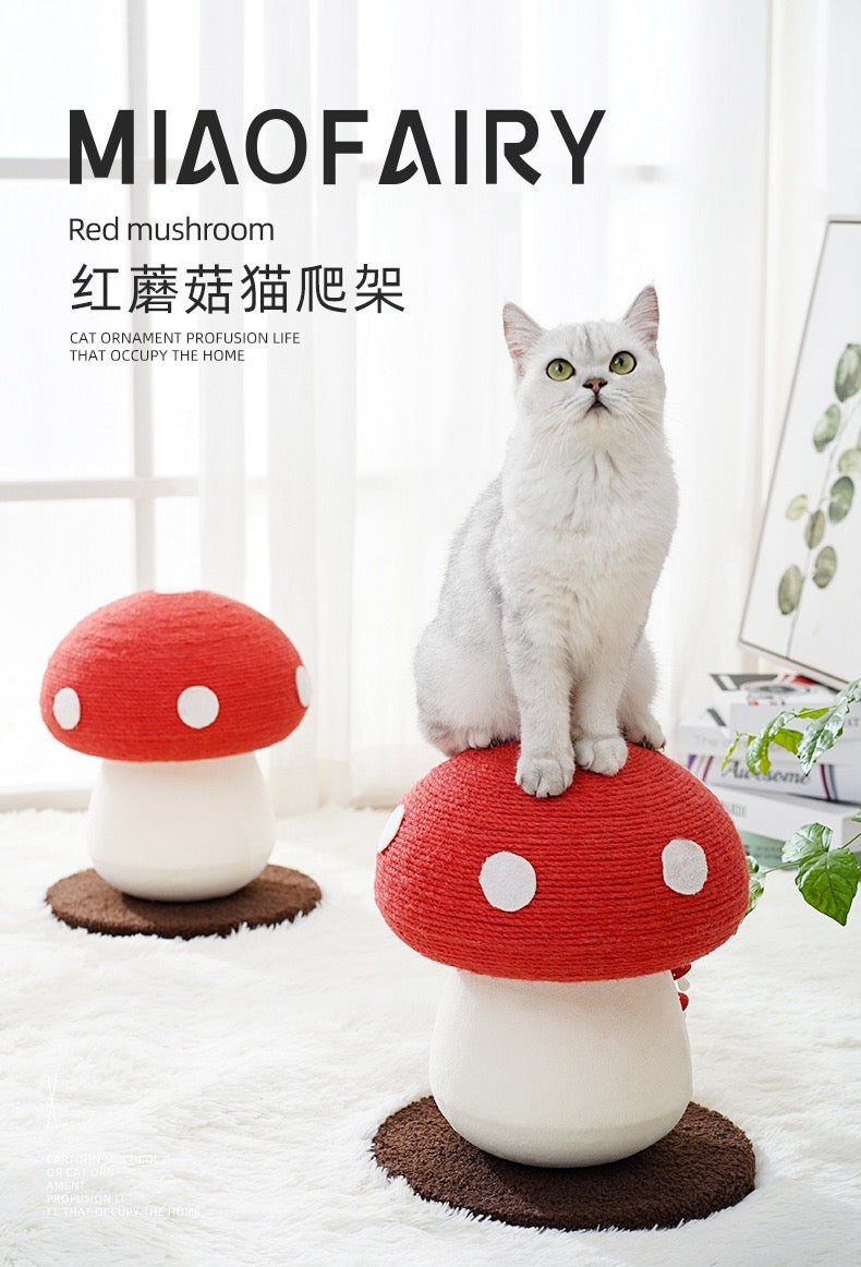 Miaofairy Red Mushroom Scratcher