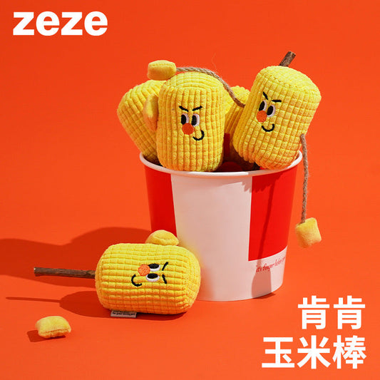 Corn Chewing Stick Toy