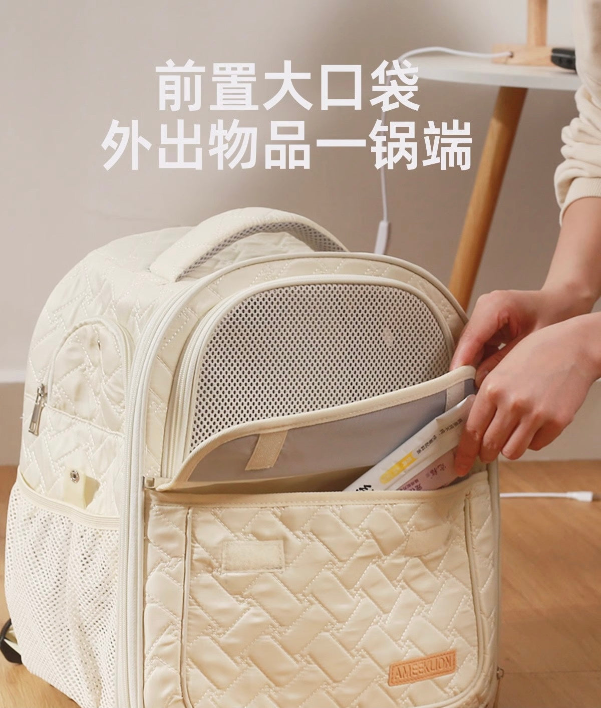 Ameeklion Pet Backpack