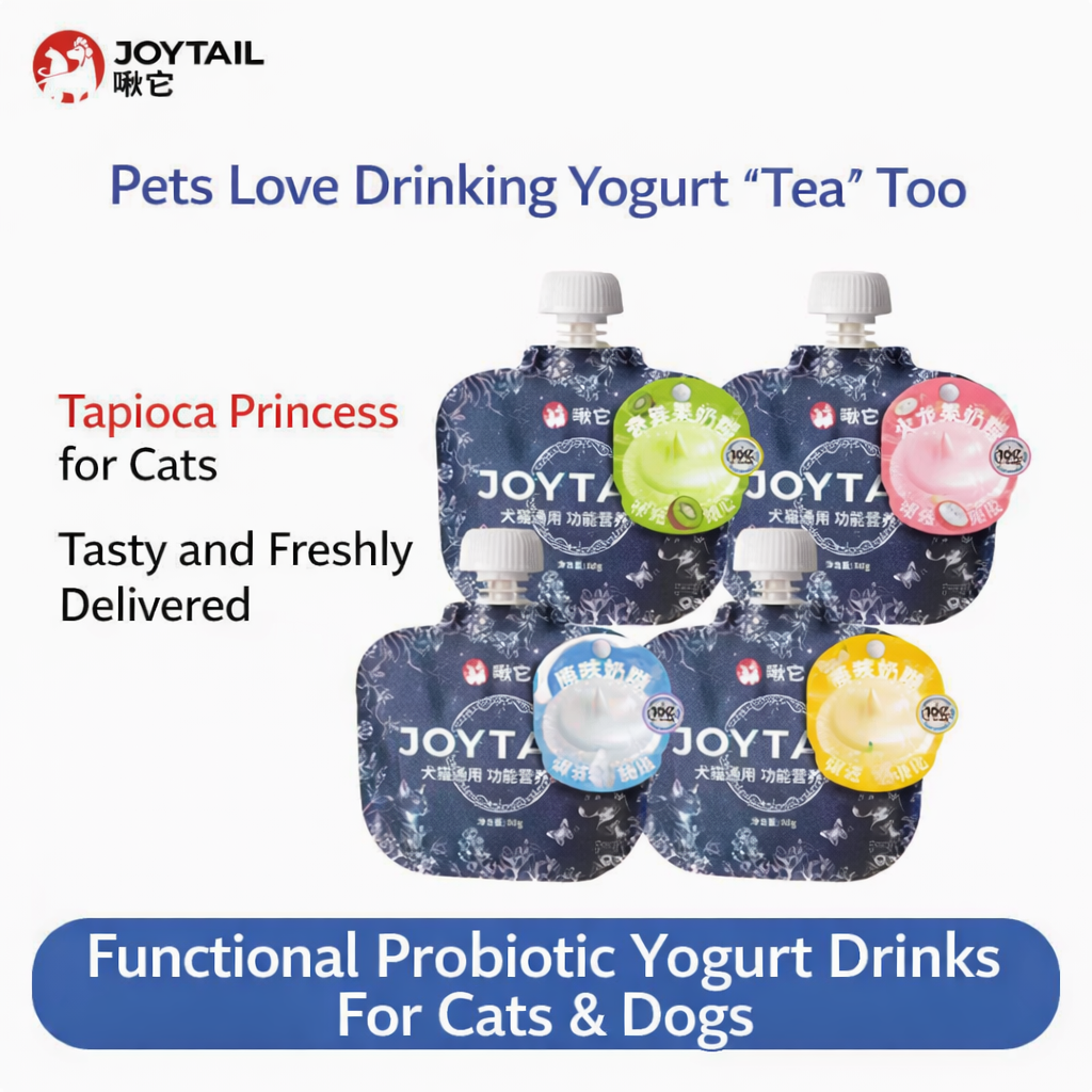 Joytail Functional Milk Puree Meal Pouch for Cats & Dogs