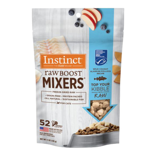 Instinct Raw Boost Mixers Wild-Caught Alaskan Pollock Cat 5oz