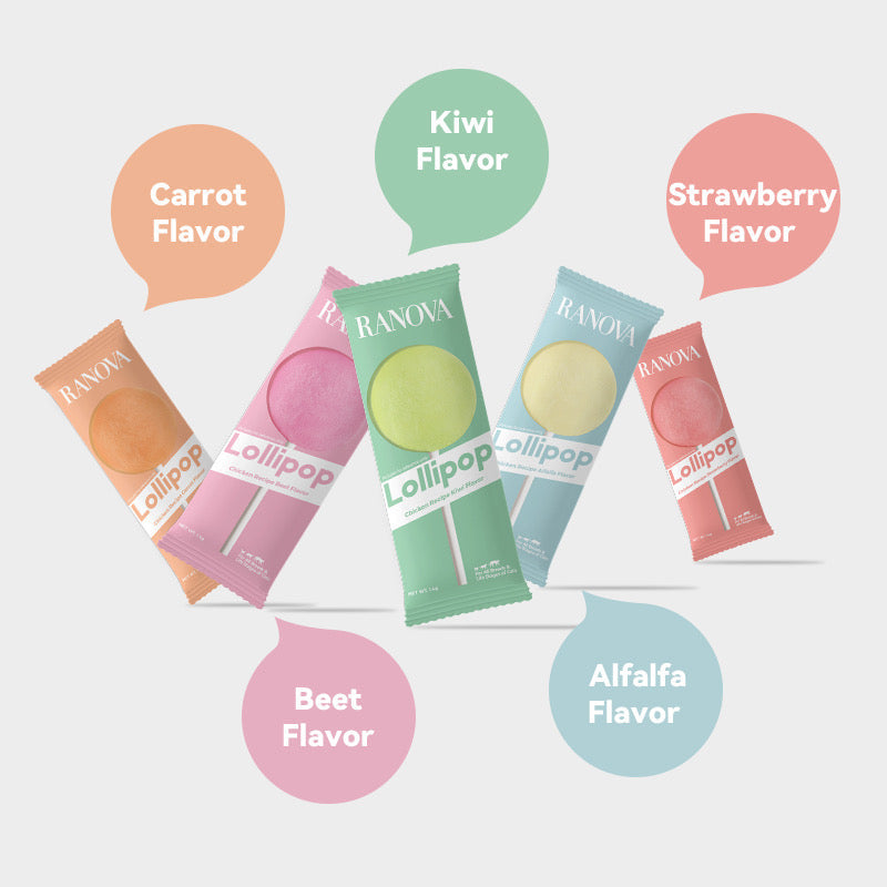 RANOVA Freeze Dried Lollipop For Cat 15pc