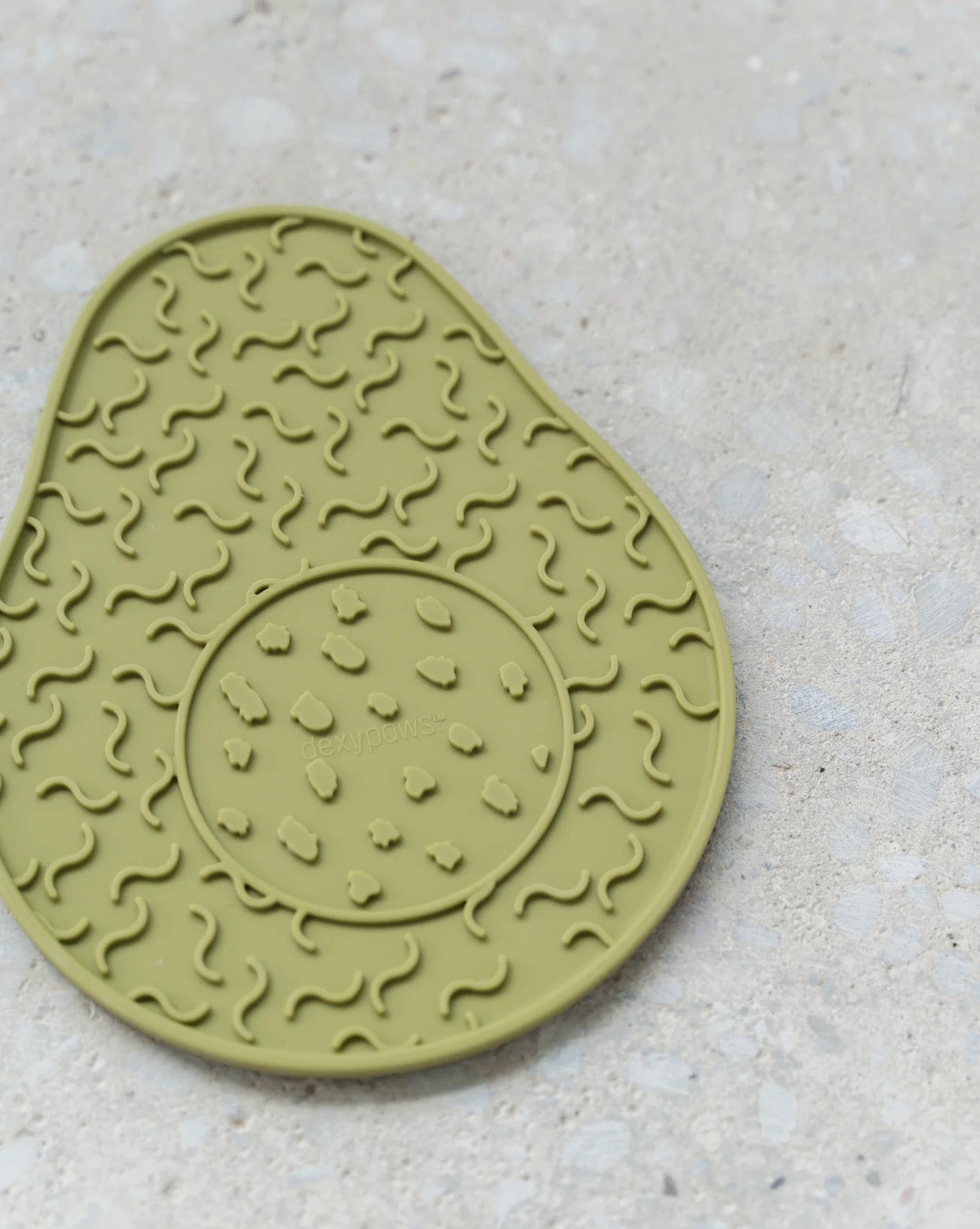 Dexypaws Avocado Enrichment Lick Mat