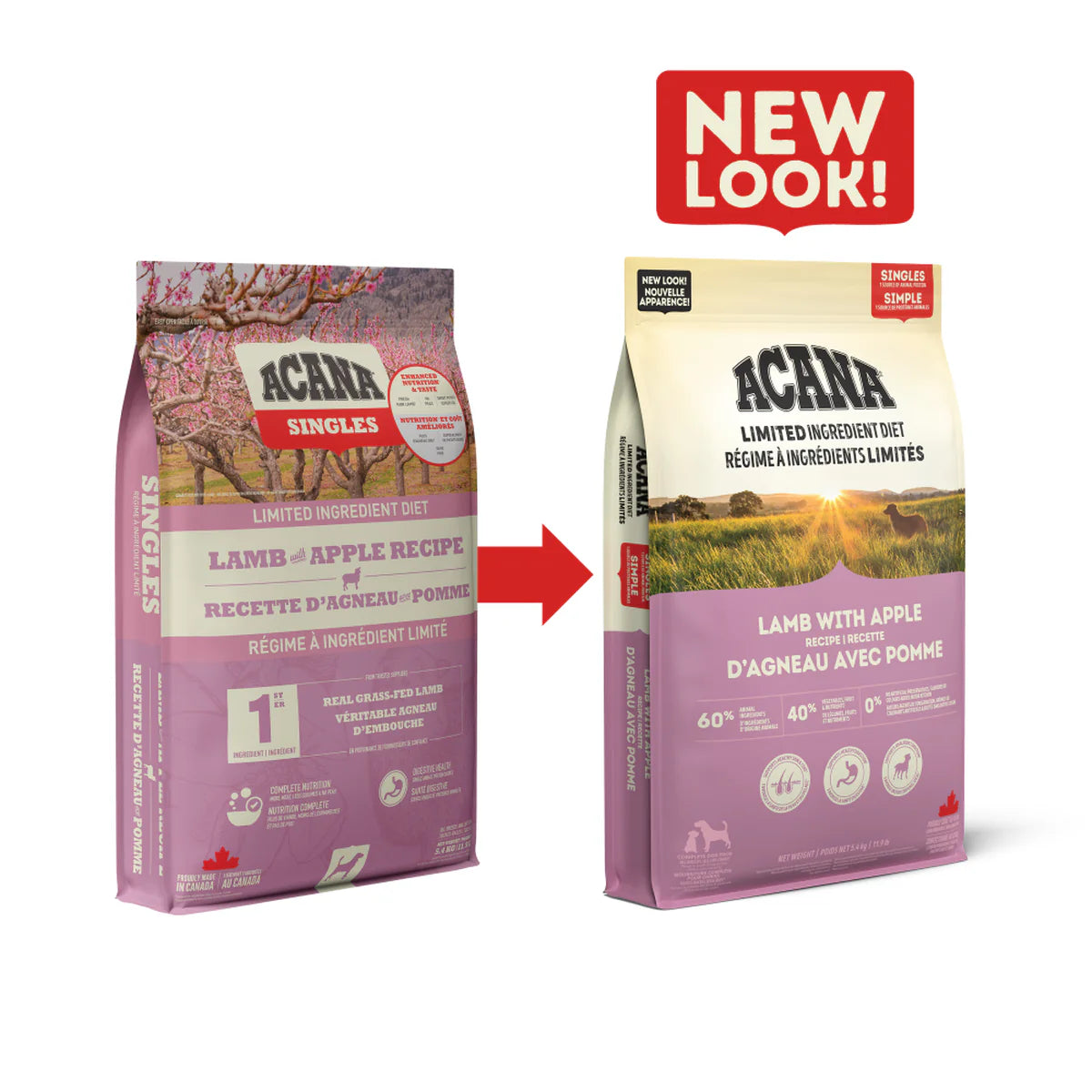 ACANA Singles Lamb & Apple Recipe Dog Food