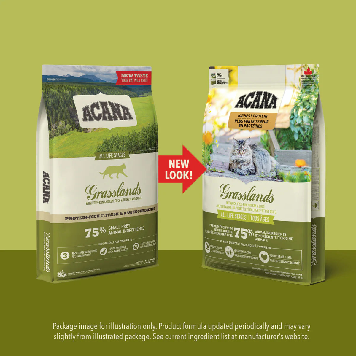 ACANA Highest Protein Grasslands Cat Food