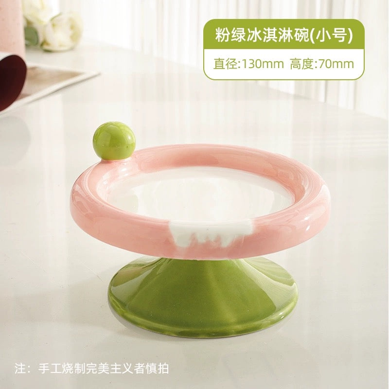 Ice Cream Elevated Plate