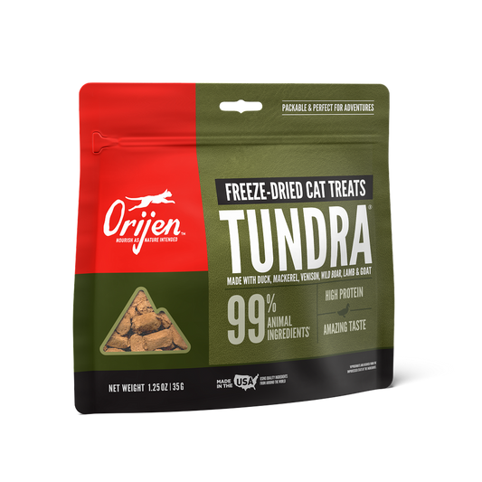 ORIJEN Tundra Freeze-Dried Cat Treats 35g
