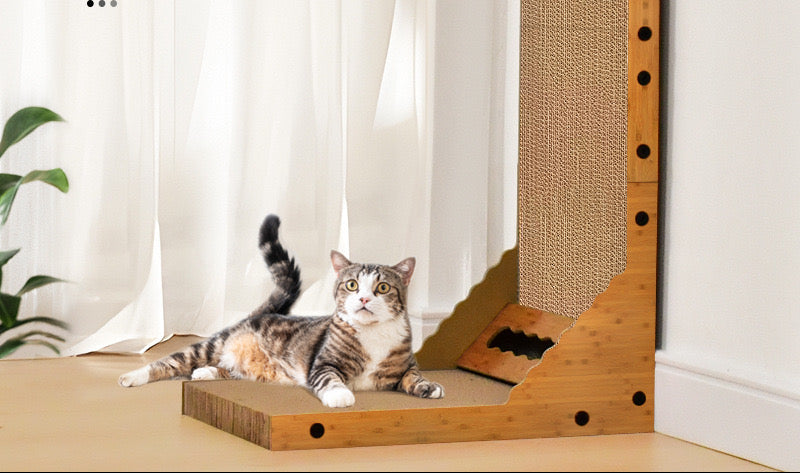 L Shape Cat Scratcher