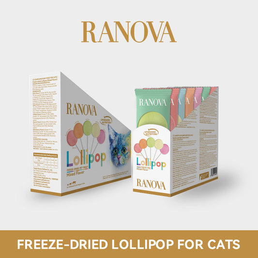 RANOVA Freeze Dried Lollipop For Cat 15pc