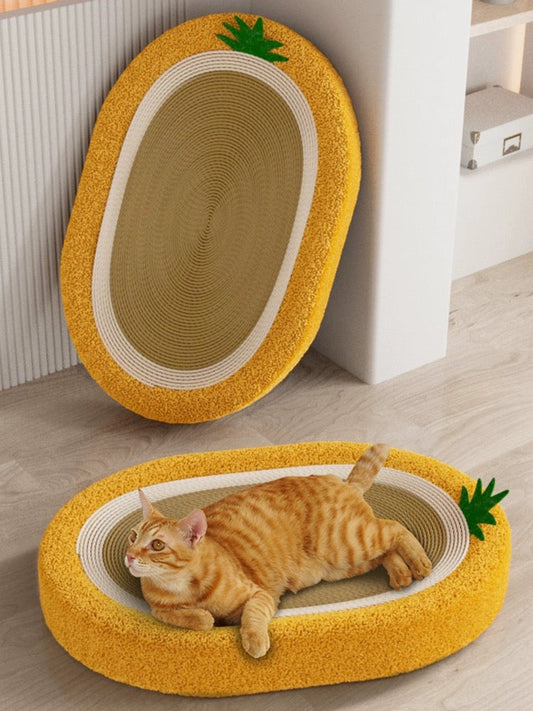Pineapple Sisal Oval Scratcher