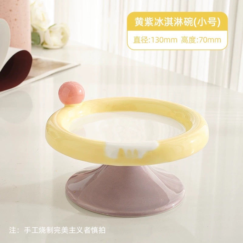 Ice Cream Elevated Plate