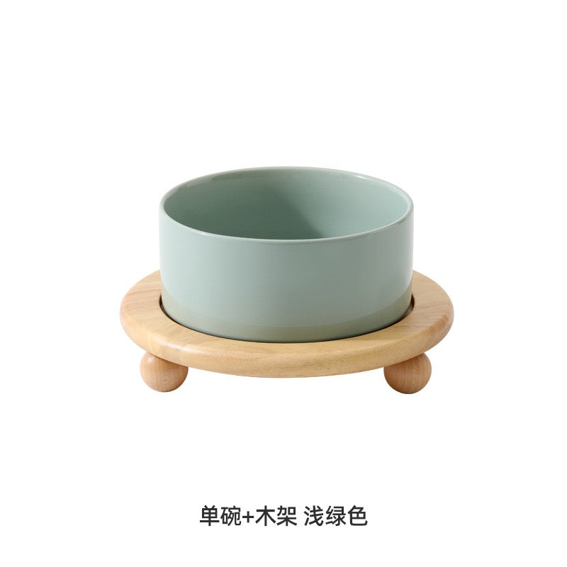 Wooden Ball Holder Bowl