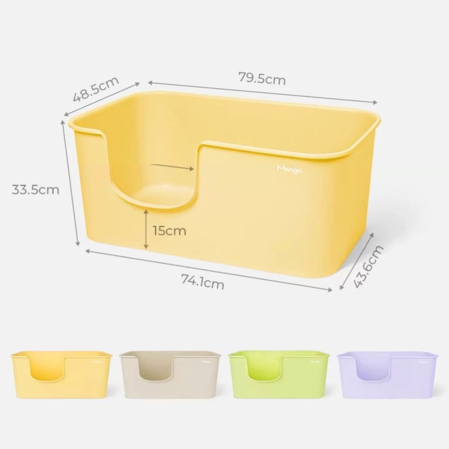 Mango Giant Butter Cat Litter Box