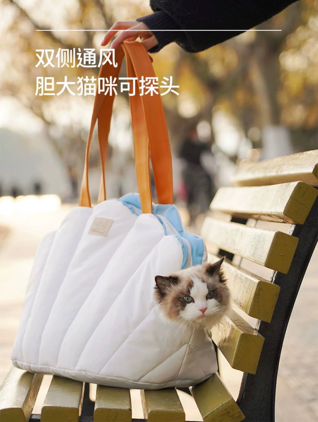 Purrpy Seashell Bag