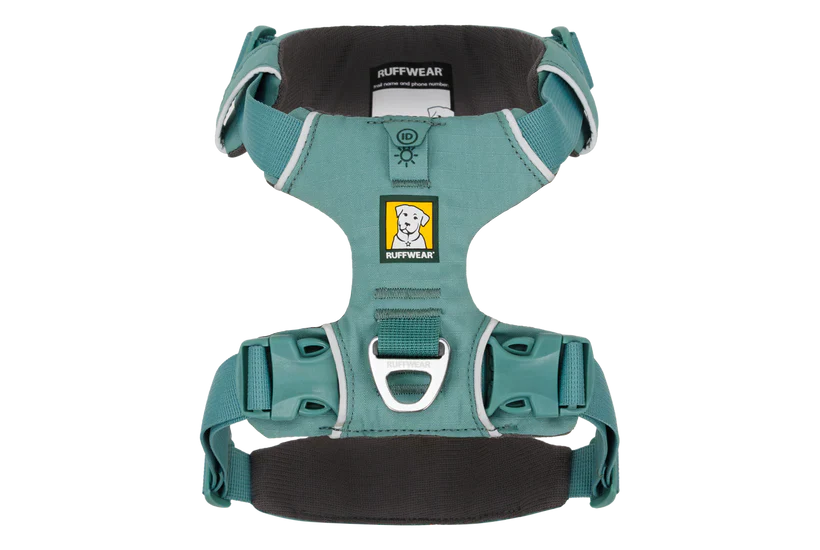 RUFFWEAR Front Range Dog Harness River Rock Green