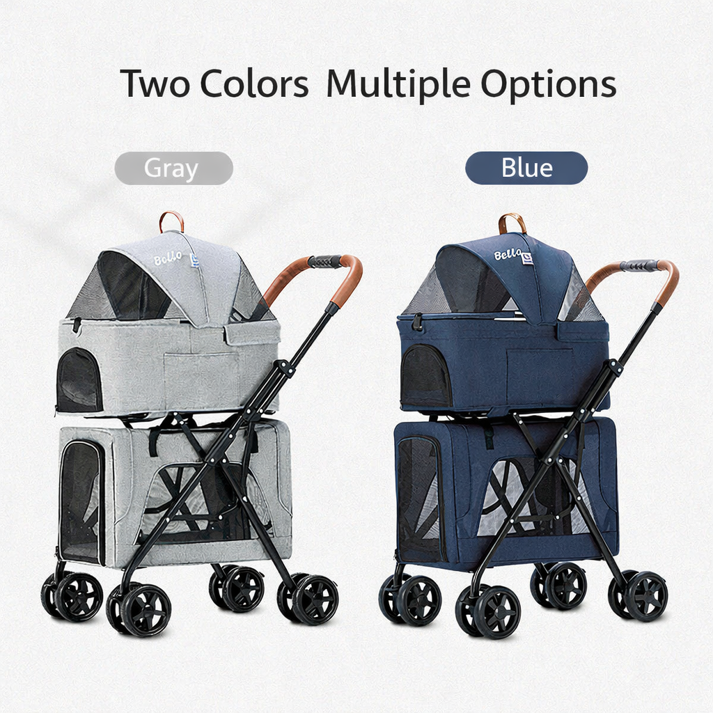 BELLO Double Decker Pet Stroller