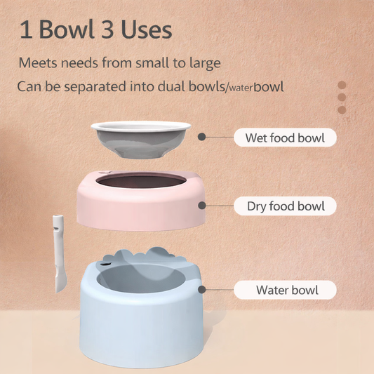 Double Layer Heating Cat Bowl