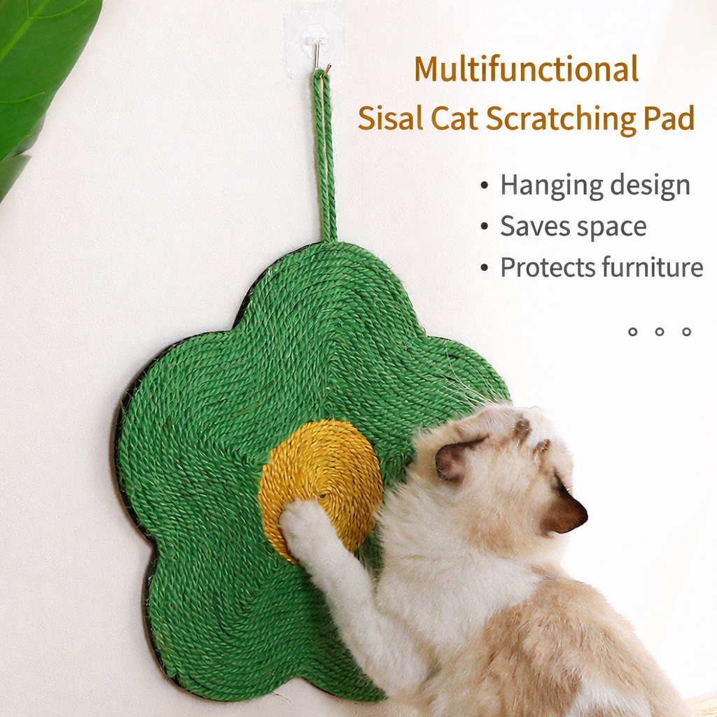 Sisal Flower Scratching Pad