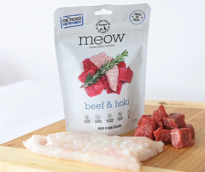 Meow Beef & Hoki 280g
