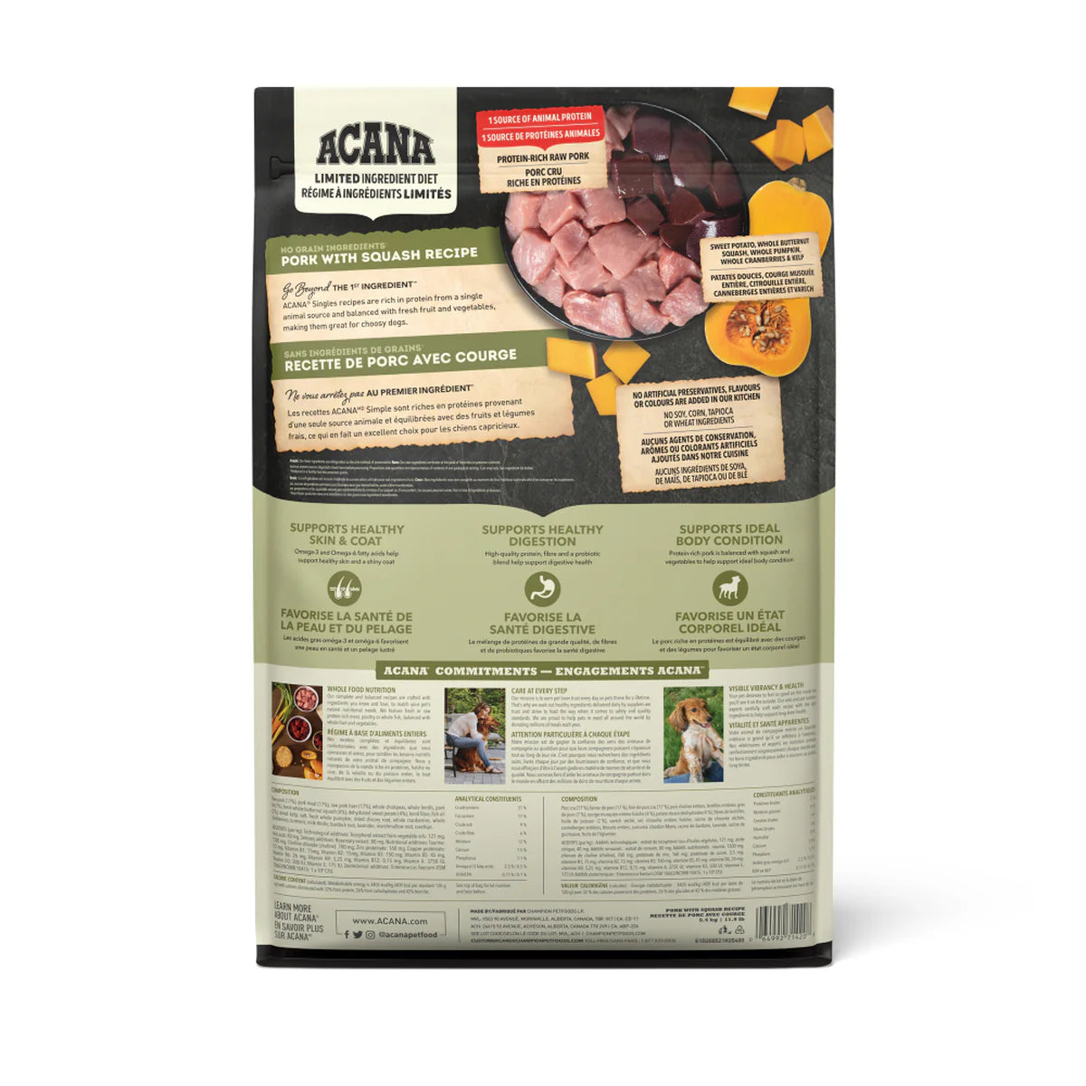 ACANA Singles Pork & Squash Recipe Dog Food