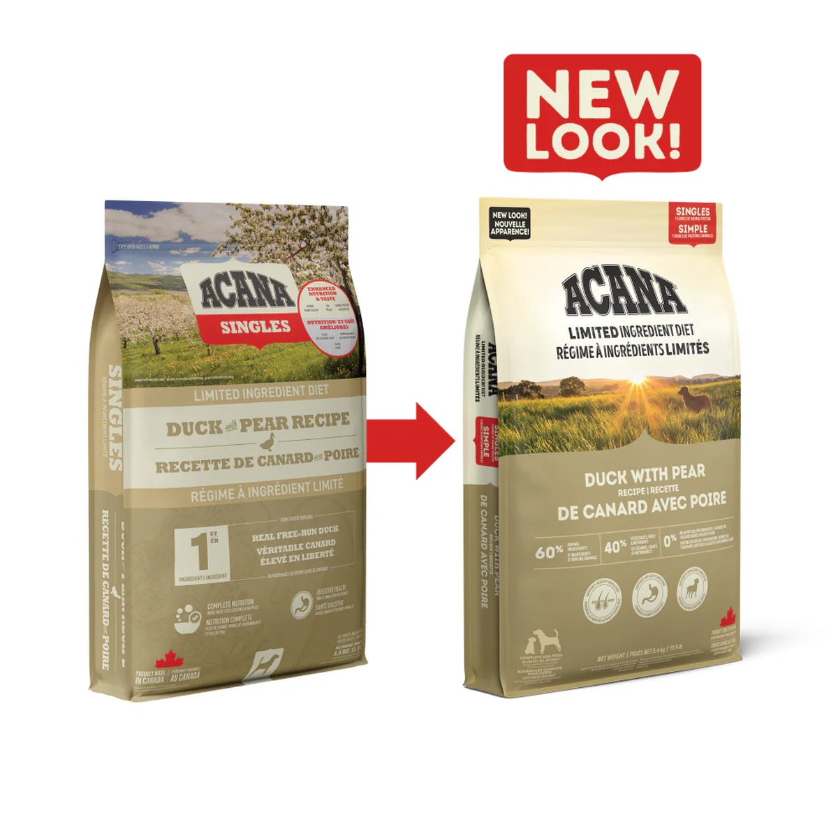 ACANA Singles Duck & Pear Recipe Dog Food