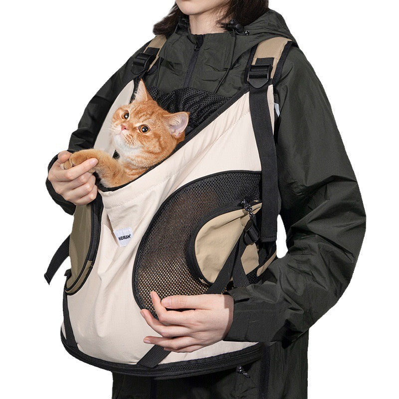 Front-Hug Style Tote Backpack