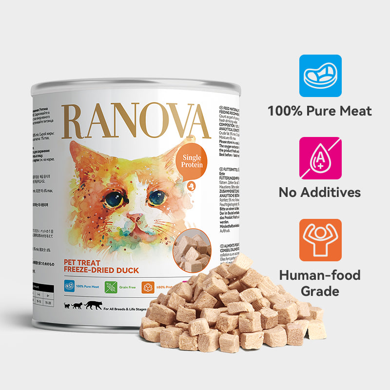RANOVA Freeze-Dried Duck Cat Treat 115g