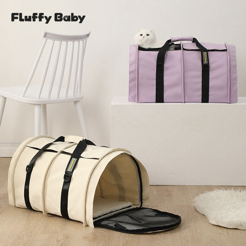 FluffyBaby Tunnel-Style Pet Bag