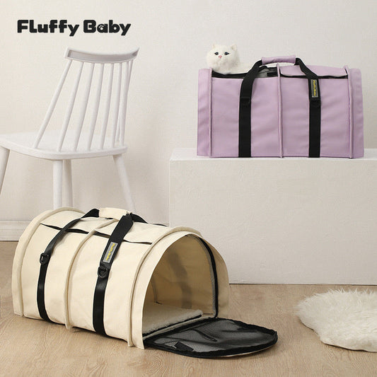 FluffyBaby Tunnel-Style Pet Bag