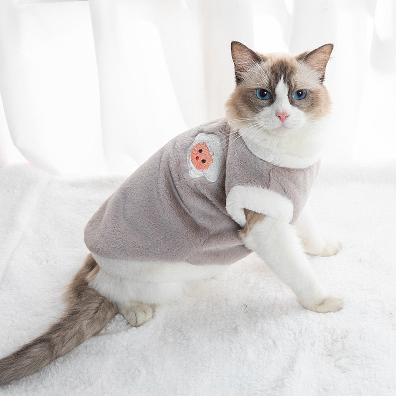 Snow Baby Rabbit Fur Sweater