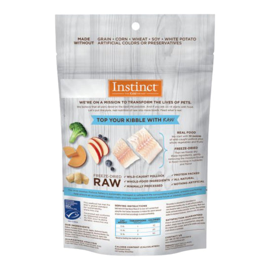 Instinct Raw Boost Mixers Wild-Caught Alaskan Pollock Cat 5oz