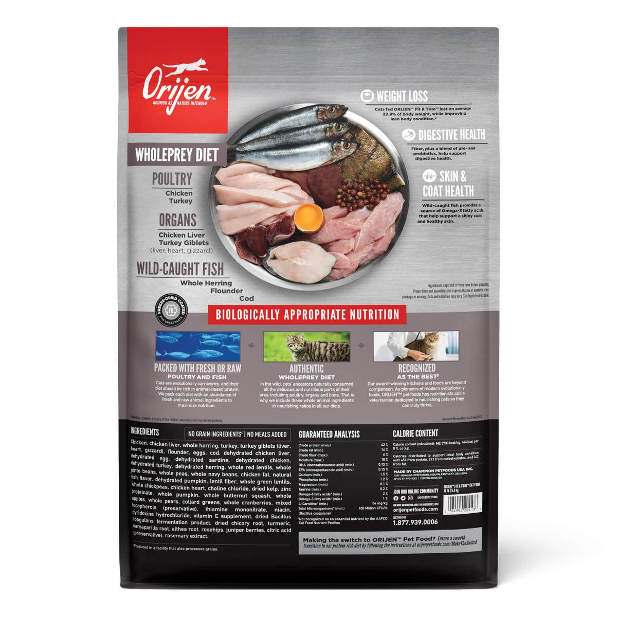 ORIJEN Fit & Trim Cat Food