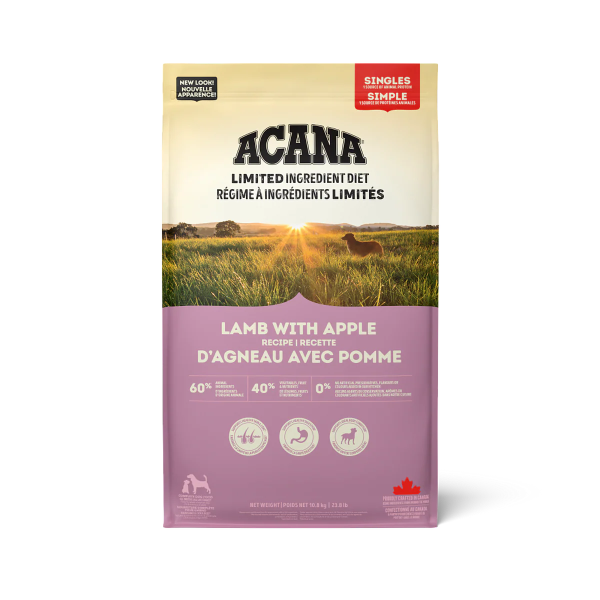 ACANA Singles Lamb & Apple Recipe Dog Food