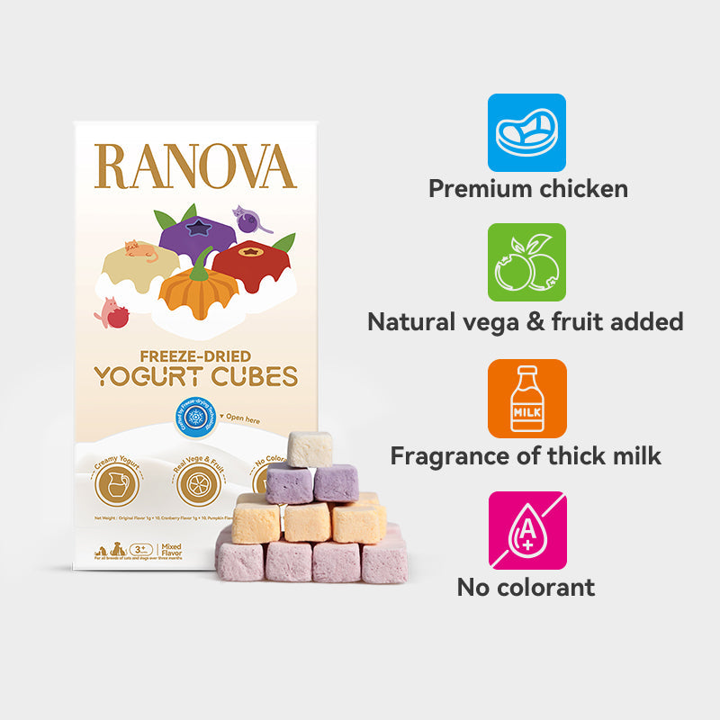 RANOVA Freeze Dried Yogurt Mixed Flavor 40g