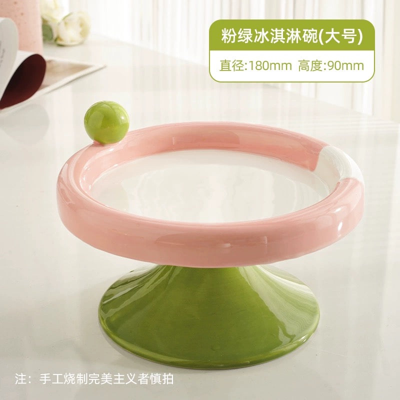 Ice Cream Elevated Plate