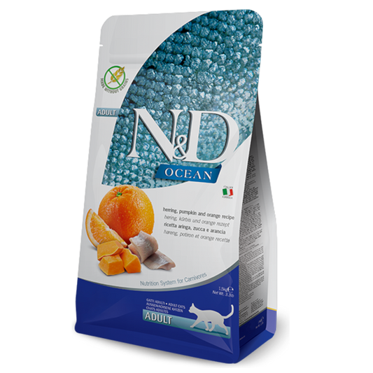 Farmina Ocean Herring, Orange & Pumpkin Cat 1.5kg